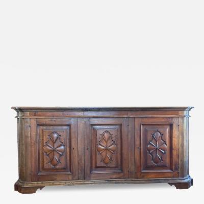 Italian Walnut Credenza Circa 1800