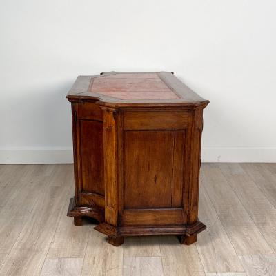 Italian Walnut Desk Adapted from 18th Century Elements 19th Century