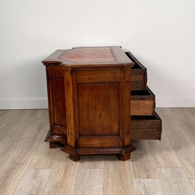Italian Walnut Desk Adapted from 18th Century Elements 19th Century