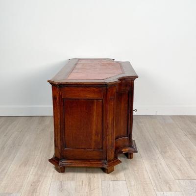 Italian Walnut Desk Adapted from 18th Century Elements 19th Century