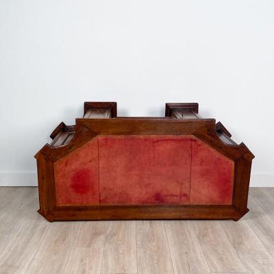 Italian Walnut Desk Adapted from 18th Century Elements 19th Century