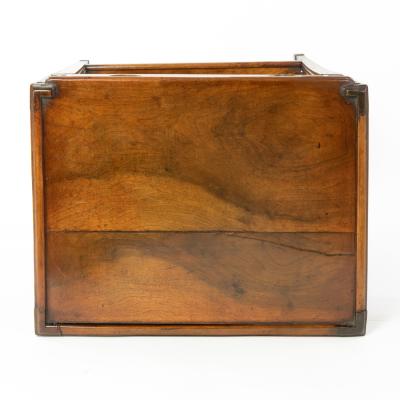 Italian Walnut Side Table With Single Large Drawer Circa 1780