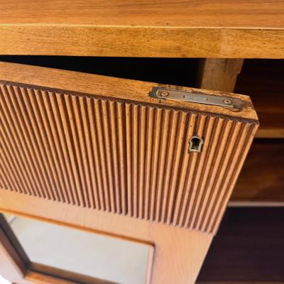 Italian Walnut Sideboard with Grissinato Carving