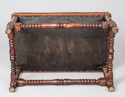 Italian Walnut Stool