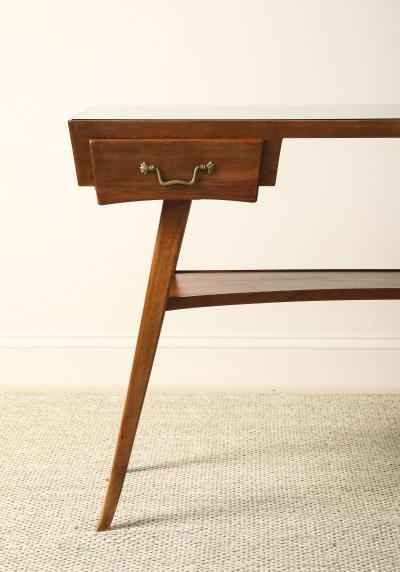 Italian Walnut Writing Desk circa 1950