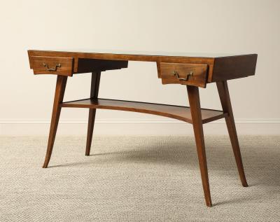 Italian Walnut Writing Desk circa 1950
