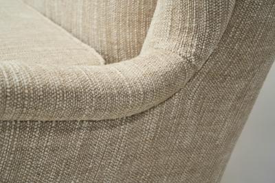 Italian Wingback Three Seater Sofa Italy ca 1950s