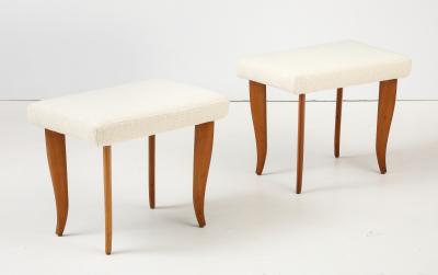 Italian Wood Stool circa 1940