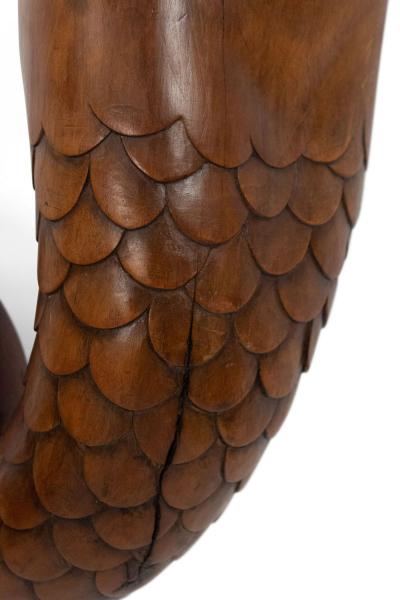 Italian Wooden Mermaid Wall Plaque