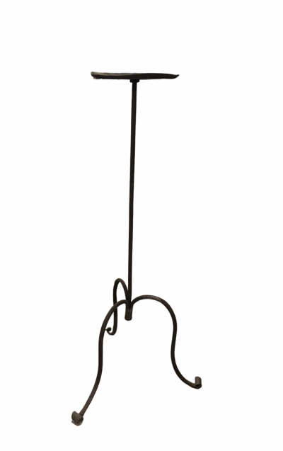 Italian Wrought Iron Candlestand