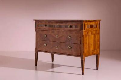 Italian chest of drawers in Louis XVI style Lombardy late 18th century