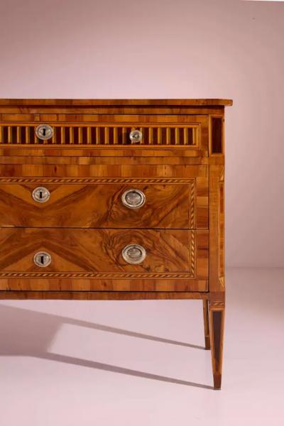 Italian chest of drawers in Louis XVI style Lombardy late 18th century
