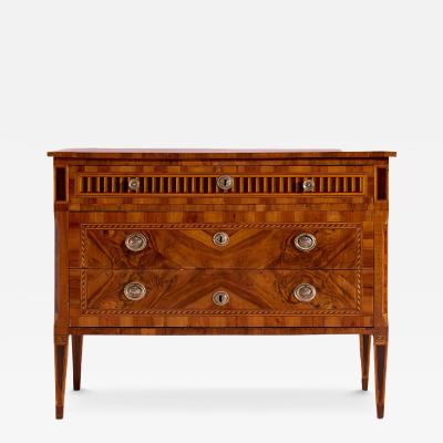 Italian chest of drawers in Louis XVI style Lombardy late 18th century
