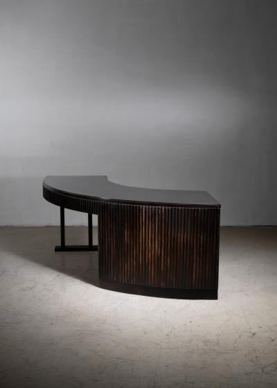 Italian curved desk