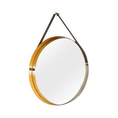 Italian design Yellow colour DRUM Mirror
