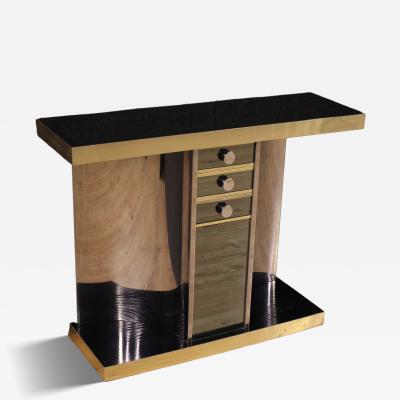 Italian design mirror console 70 s