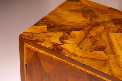 Italian diamond shaped bar cabinet 1940s