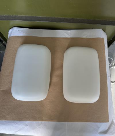 Italian flush mount ceiling lights set of 2