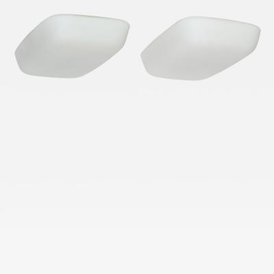 Italian flush mount ceiling lights set of 2