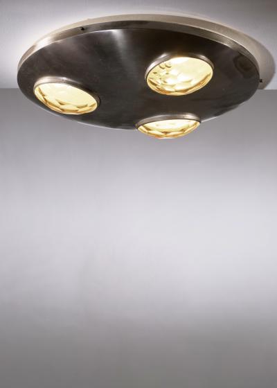 Italian flush mount lamp