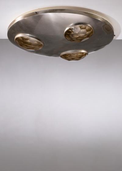 Italian flush mount lamp