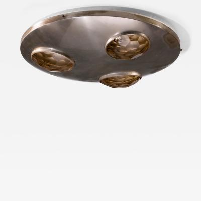 Italian flush mount lamp