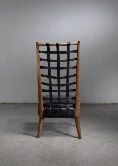 Italian highback chair
