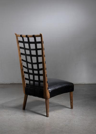Italian highback chair