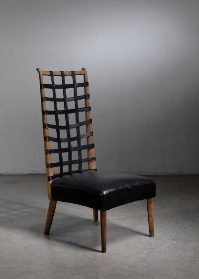 Italian highback chair