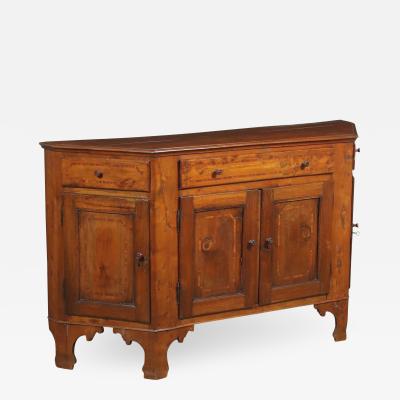 Italian inlaid walnut credenza Circa 1800