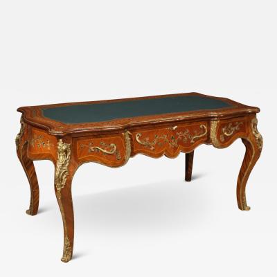 Italian inlaid writing desk in Napoleon III style