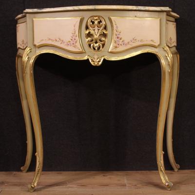Italian lacquered console from the mid 20th century
