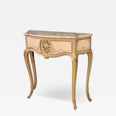 Italian lacquered console from the mid 20th century