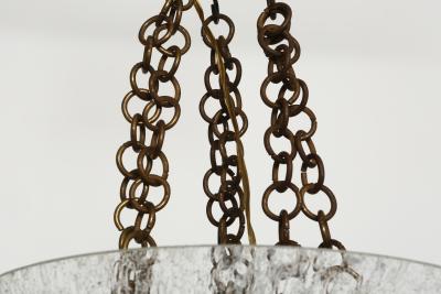 Italian lantern in pulegoso glass