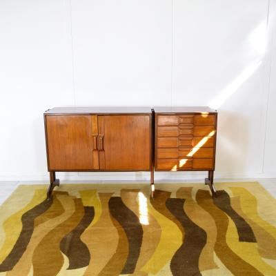 Italian mid century sideboard 60s G Frattini style