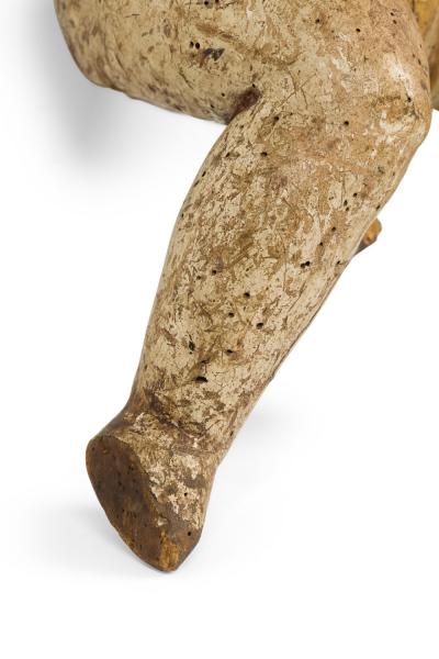 Italian neoclassical Wooden Statue of Cupid