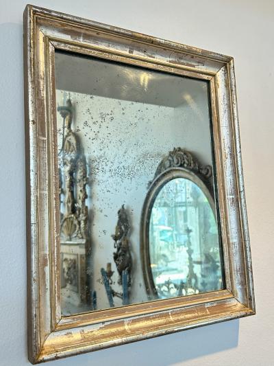 Italian silver giltwood mirrors Circa 1860
