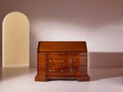 Italian walnut bureau with writing surface tuscan cabinetmaking mid 1700s