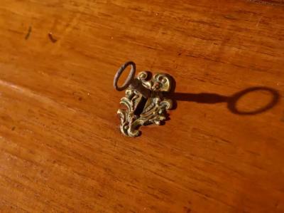 Italian walnut bureau with writing surface tuscan cabinetmaking mid 1700s