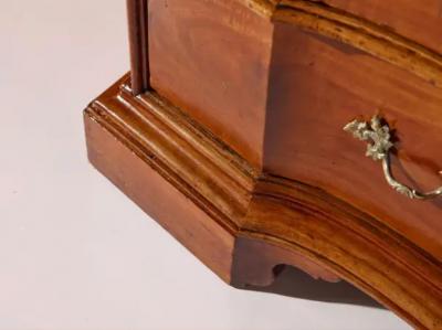 Italian walnut bureau with writing surface tuscan cabinetmaking mid 1700s