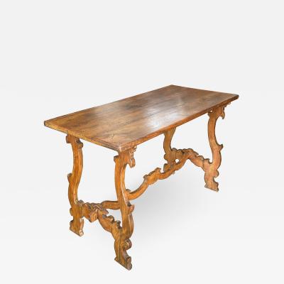 Italian walnut table Circa 1850