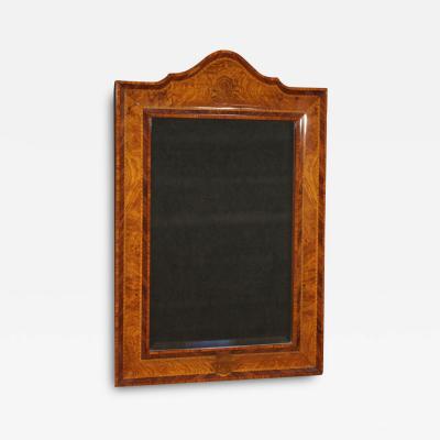 Italian wooden mirror from the 70s