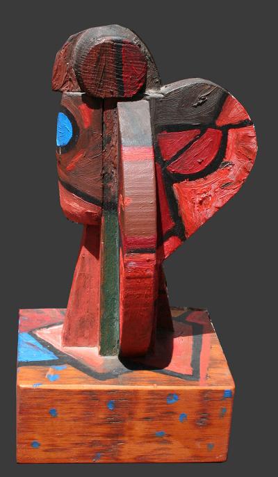 Italo Scanga Cubist Head