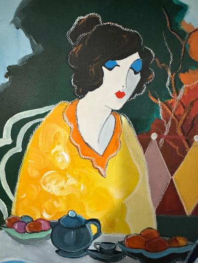 Itzchak Tarkay Afternoon Tea