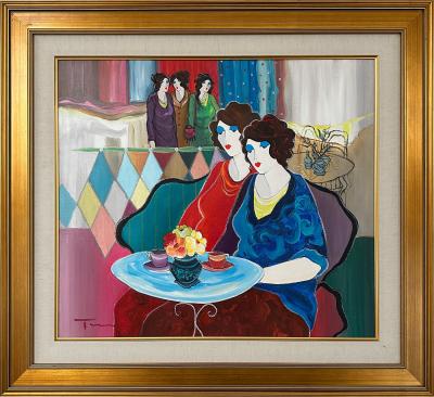 Itzchak Tarkay Afternoon Tea Time