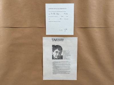 Itzchak Tarkay Itzchak Isaac Tarkay Fauvism Signed and Numbered Silkscreen 20th c 