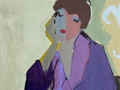 Itzchak Tarkay Itzchak Isaac Tarkay Fauvism Signed and Numbered Silkscreen 20th c 