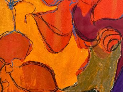 Itzchak Tarkay Itzchak Isaac Tarkay Fauvsim Signed and Numbered Silkscreen 20th c 