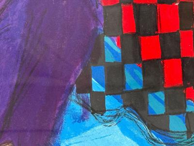 Itzchak Tarkay Itzchak Isaac Tarkay Fauvsim Signed and Numbered Silkscreen 20th c 