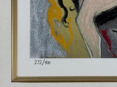 Itzchak Tarkay Itzchak Tarkay Figural Nude Color Serigraph Signed and Numbered 2000s